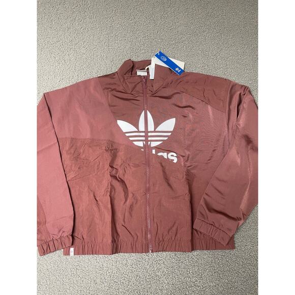 Adidas Women's Adicolor Split Trefoil Track Jacket HC7053 Size Large - Picture 2 of 8